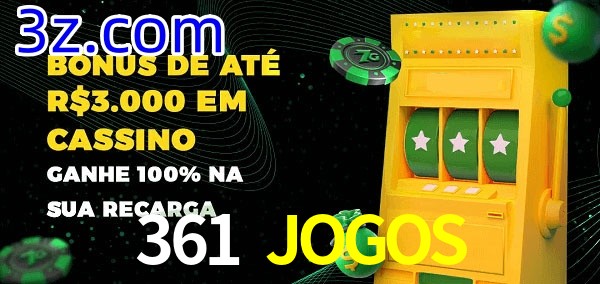 361 JOGOS melhor bônus de depósito